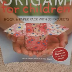 Origami for Children Book & Paper Pack