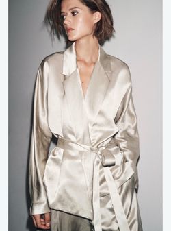 ZARA Satin Blazer and Pants🤩