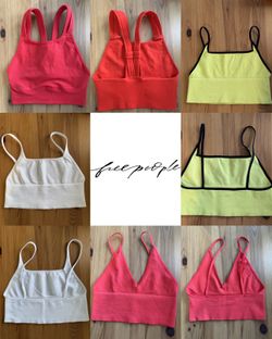 New Free People Bralettes/Bras MSRP $30-$48 Each