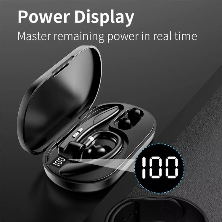 Bluetooth True Wireless Earphone 5.0 Earbuds Headset Noise Reduction