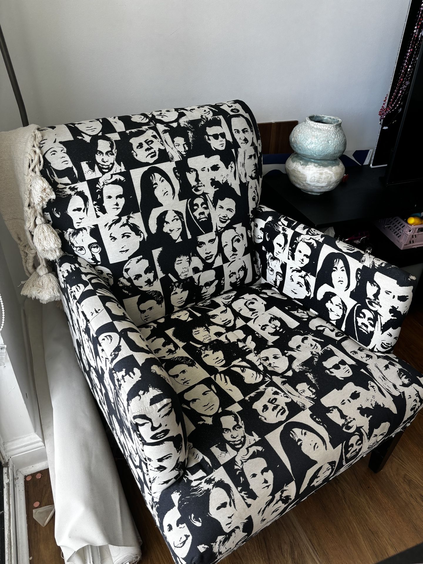 Black And White Couch Chair 