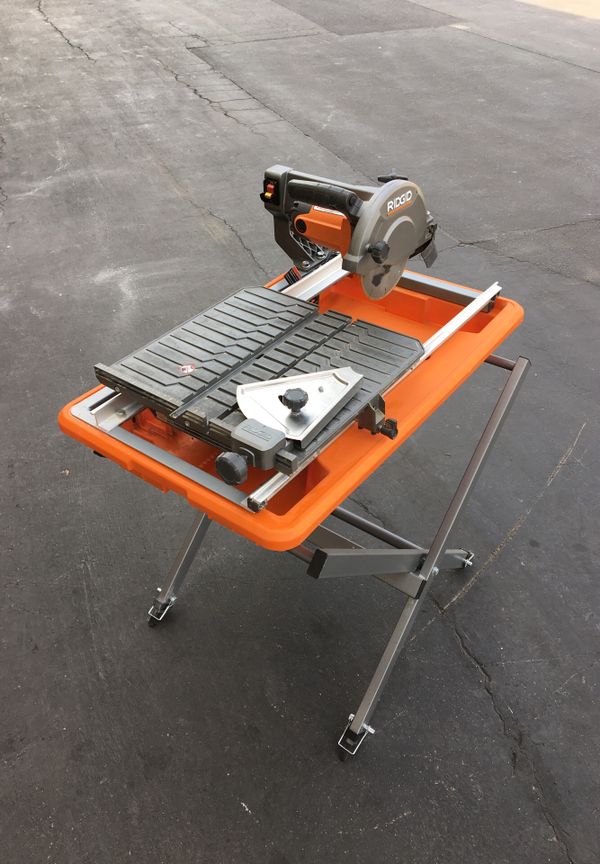 Ridgid 7 Inch Wet Tile Saw For In Garden Grove Ca Offerup Ridgid 7 Inch Wet Tile Saw