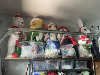 Christmas Animals 30-34 Inches Tall Package Of 5