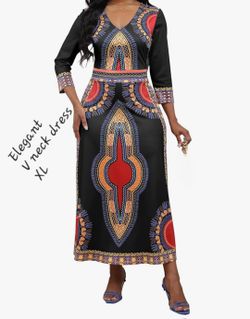African New Dress XL