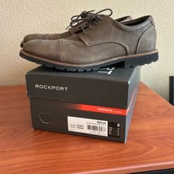 ROCKPORT MEN’S BROWN SHOES! Size 8
