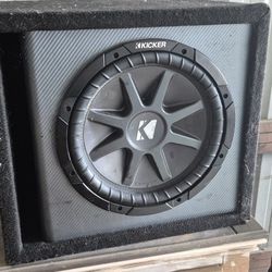 Kicker Sub + Kenwood Excelon Amp (As-Is)