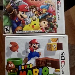 Nintendo 3ds Games Super Smash Bros Mario 3D Land 