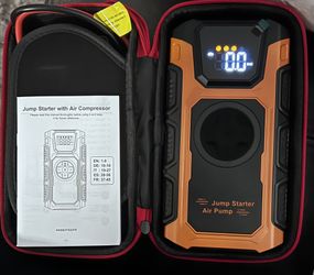 Tire Inflator Portable Air Compressor, 150 PSI Cordless Mini Air Pump for Car, Motorcycle, Bikes, Ba 