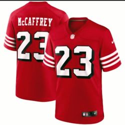 Mccaffrey 49ers Jersey XL Stitched 