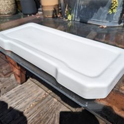 Vintage Toilet Tank Lid Gerber ? Crown Mid-Century No Damage Stamped Comco