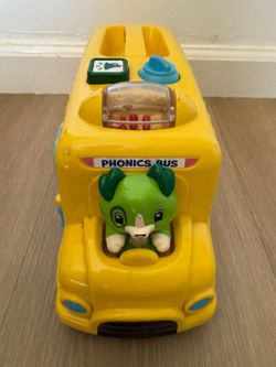 LeapFrog Phonics Fun Animal Bus Learning Toy – Interactive Alphabet & Sound Educational Toy