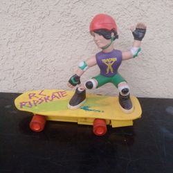 Vintage Rc Ripskate Rocking And Rolling 360 Stunts Skateboard Stunts 1980s Rad Chain Fong