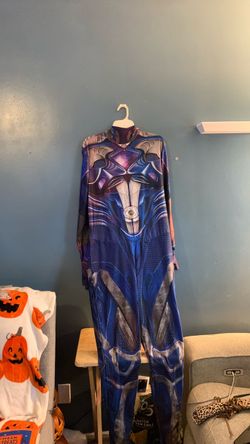 HALLOWEEN BLUE POWER RANGER ADULT SIZE 2XL COSTUME