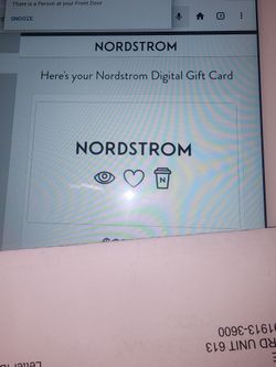 Nordstrom Gift Card