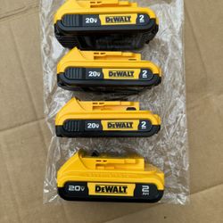 DeWalt Batteries 20v 2ah 30ea
