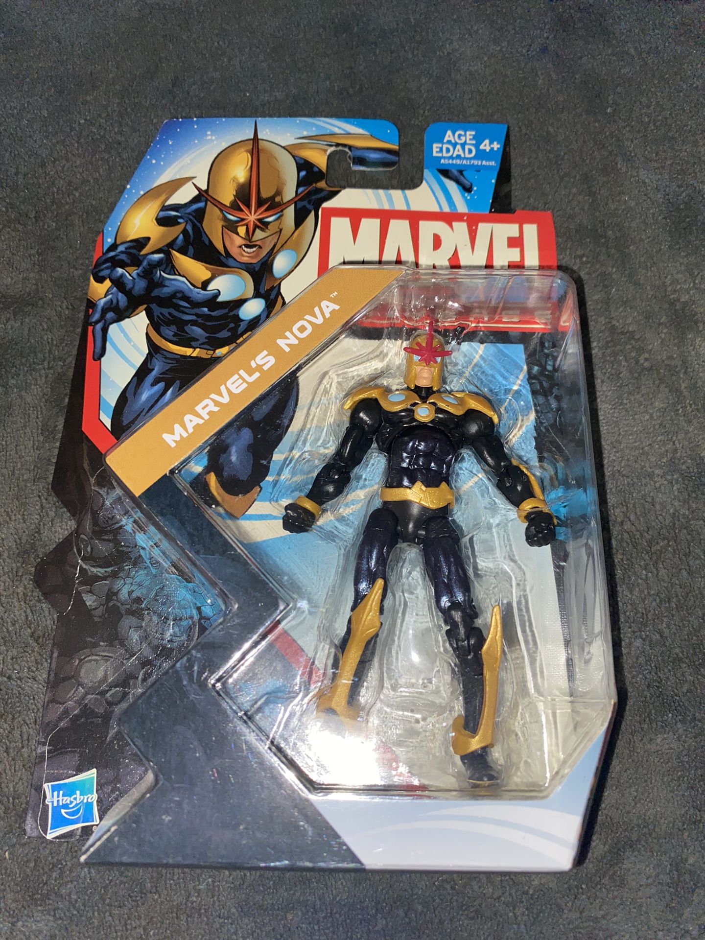Marvel Universe. Nova. New On Card.