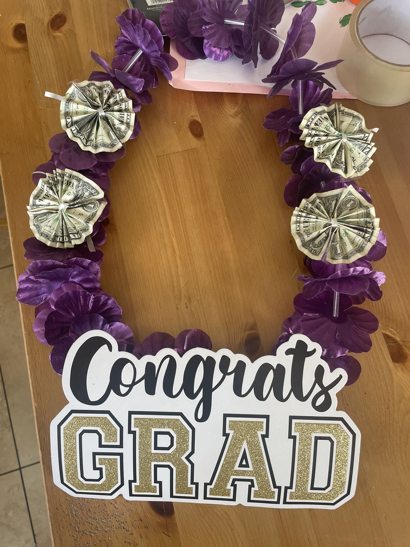 Purple And Gold Graduation
