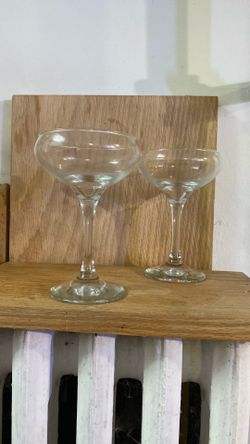Coupe cocktail glasses
