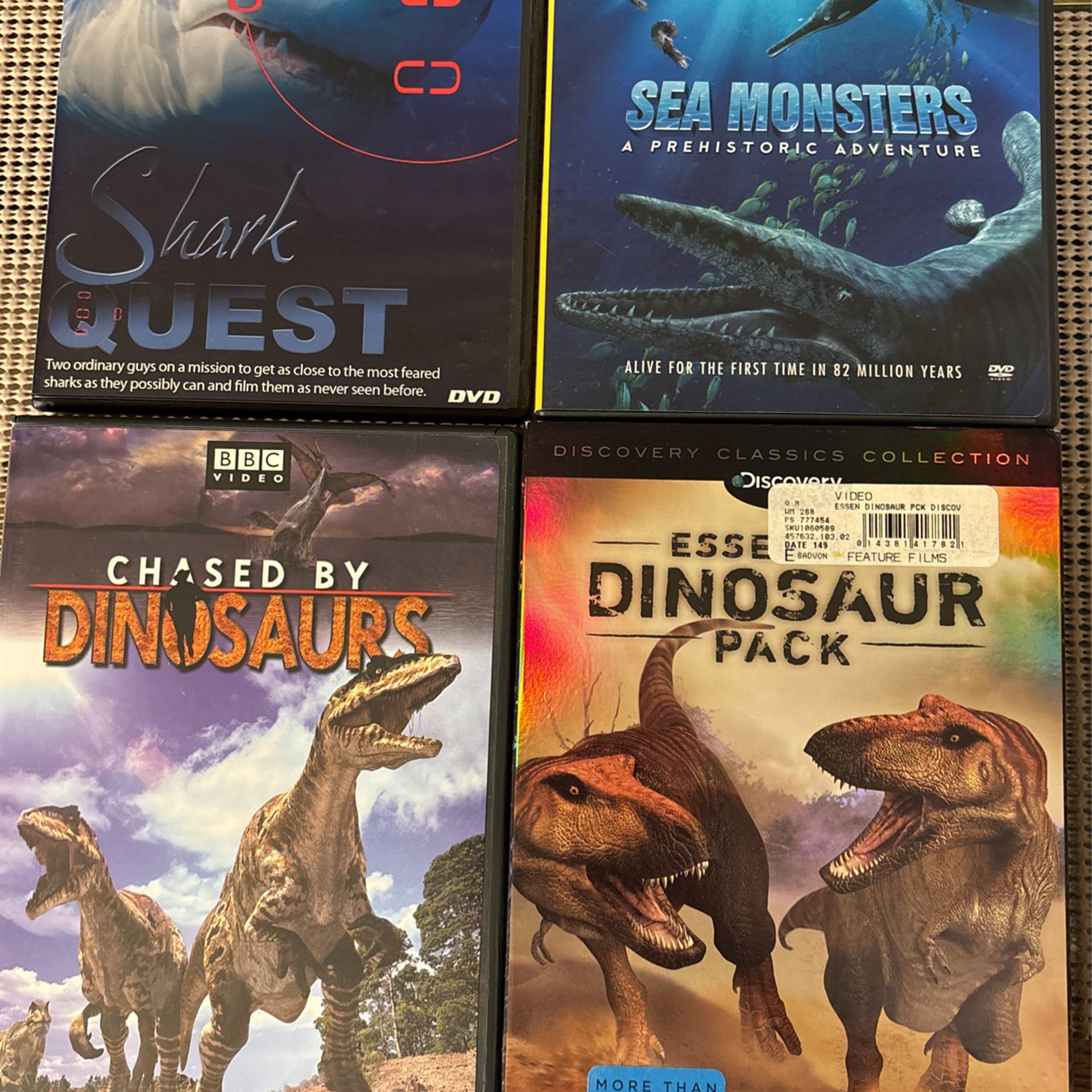 Dinosaur/Shark DVD Adventures