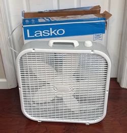 Lasko Air Circulating 3 Speed Box Fan with Box just $10