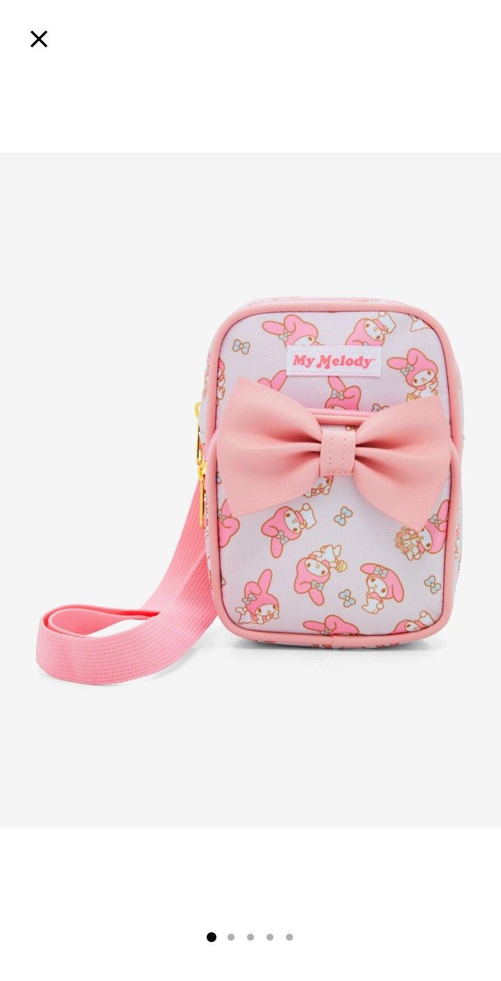My Melody Pink Bow Athletic Bag