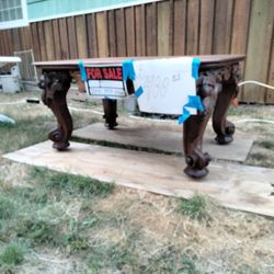 Old Table In Great Condition 