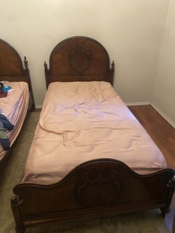Antique Twin Beds