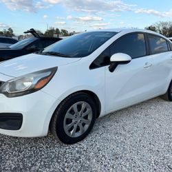 Kia Rio Lx White 