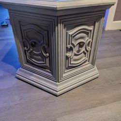 End Table With Slate Top