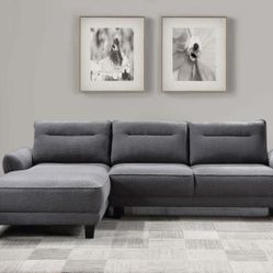 New Sectional Grey 