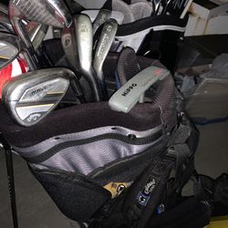 Golf Clubs And Bag
