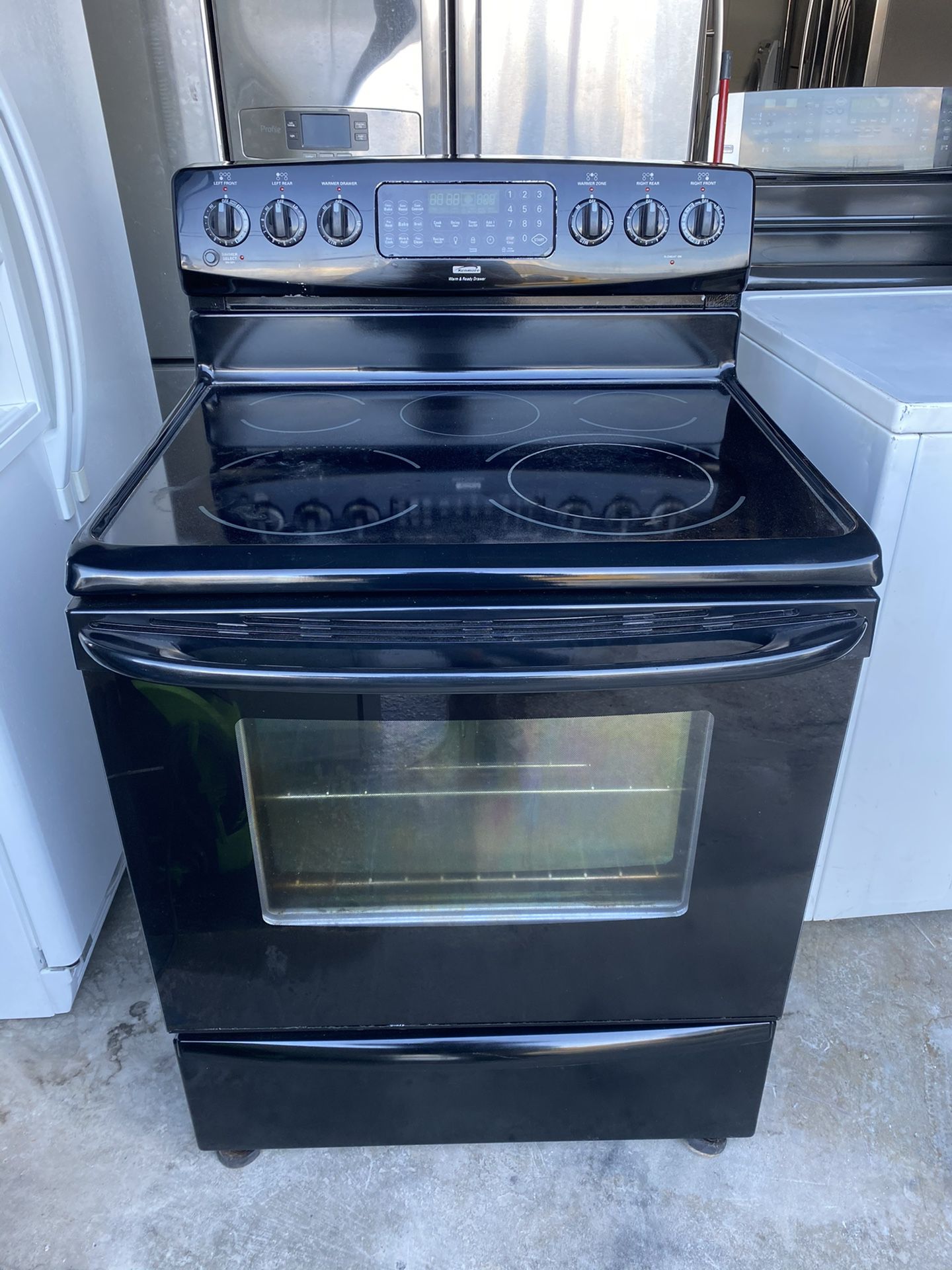 Kenmore black stove / range / delivery available