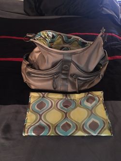 Carters Diaper Bag & changing mat