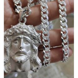 Silver 925 Pendant And Chain 