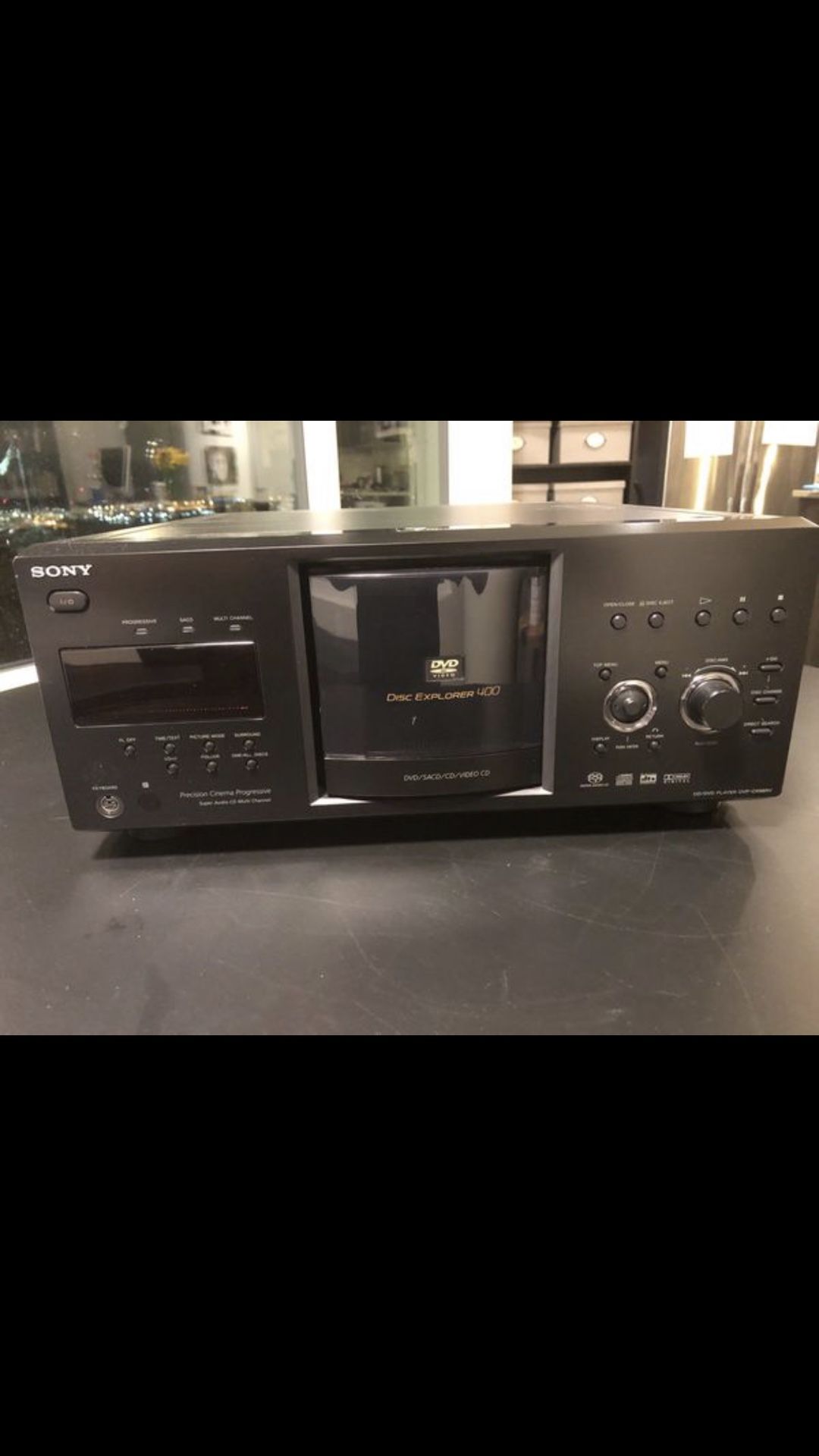 400 DVD and CD carrousel Sony player