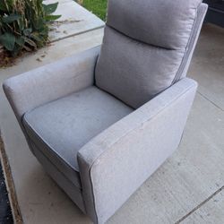 Light Grey Nursery  Chair