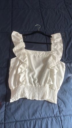 Cute white off shoulder top