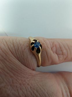 Mid-Century Sapphire ring
