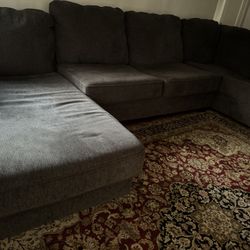 Gray Sectional Ashely Furniture Bench craft