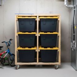 MobileStorage Bin Shelving