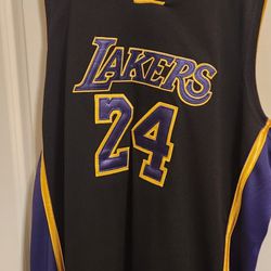 Los Angeles Lakers Kobe Bryant Special Edition Size 54 Game Jersey.