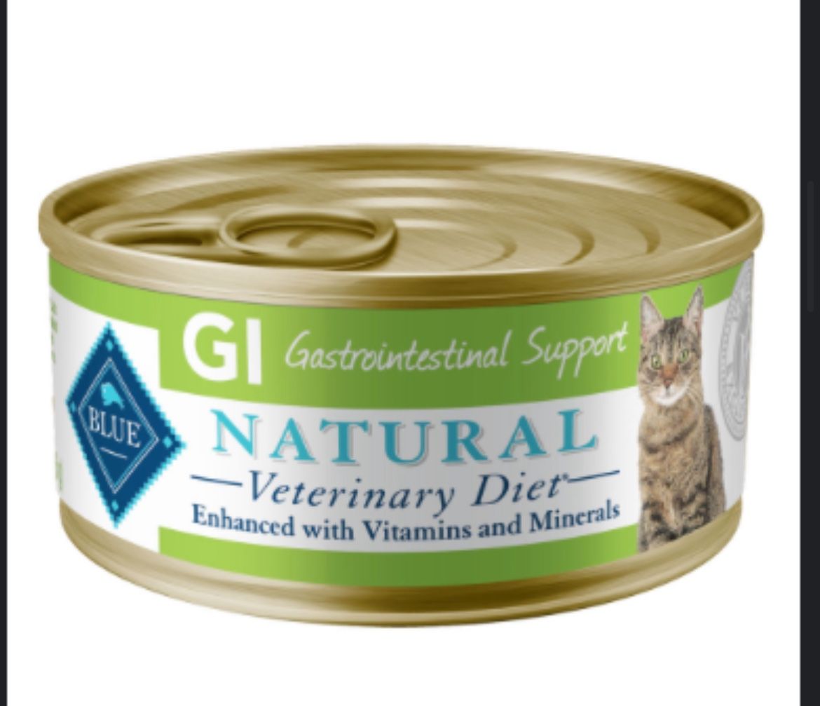 BLUE Natural Veterinary Diet™ Cat GI Gastrointestinal Support 5.5oz Can 24pk