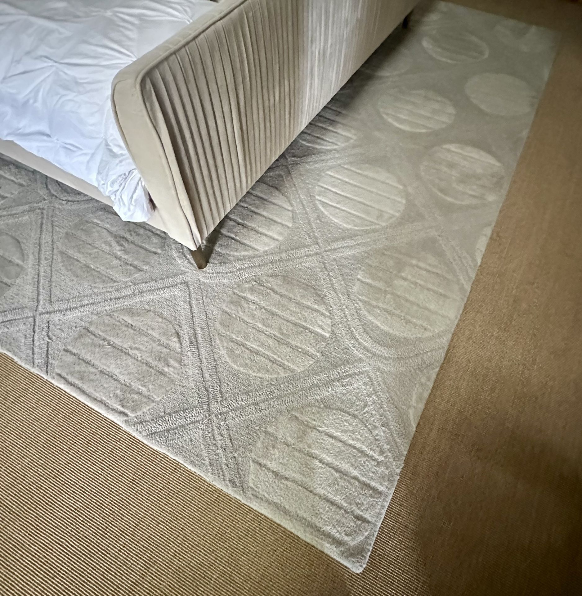 Roar And Rabbit West elm Rug Wool 8*10. “graphic Patch Wool Rug”