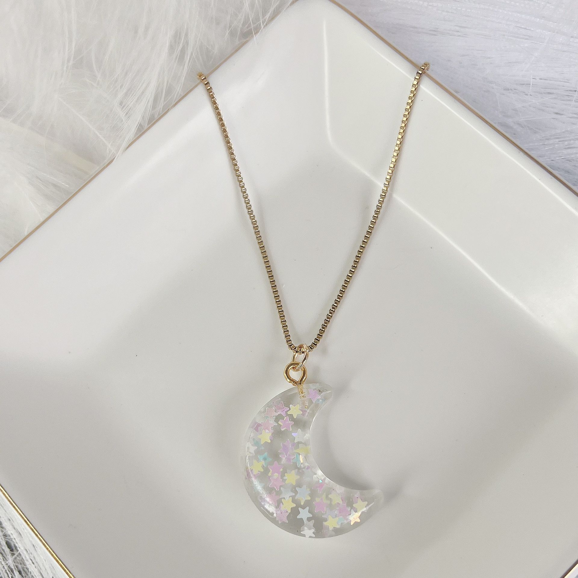 Moon necklace