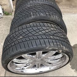 Brand New tires with free rims - $900 (22inches)