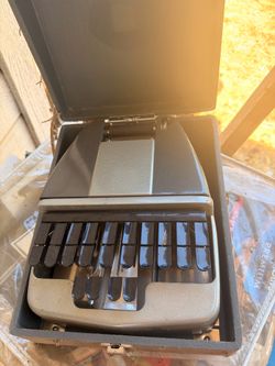 Vintage Stenograph Court Reporting Machine