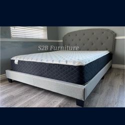 Full Grey Burlap With Ortho Matres!!