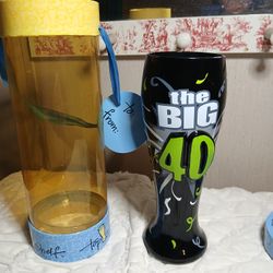 The Big 40 Party Tumbler Glass