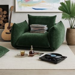 NEW in box！Italian Vintage Arm Chair – Mid-Century Single Sofa Seat