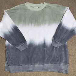 💨 Must-Have! AMERICAN EAGLE Dip Dye Pullover XS – Super Soft & Stylish!